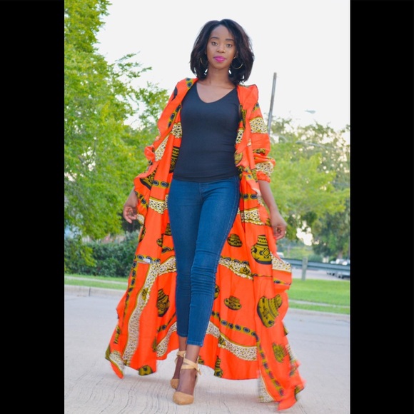 long chitenge jackets